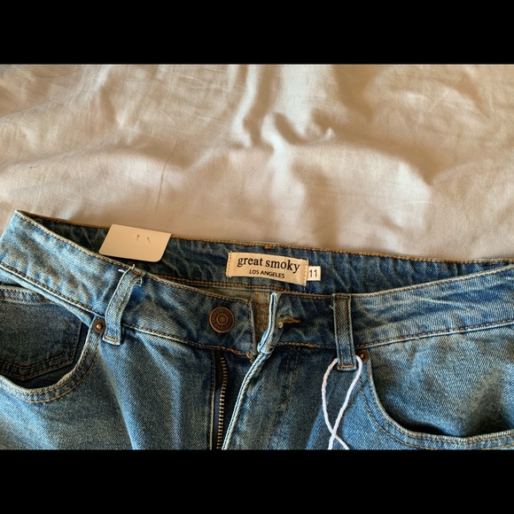 Boyfriend Ripped Straight Pants Jeans - Picture 6 of 11